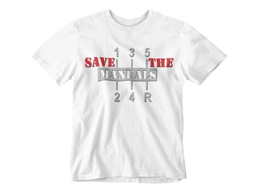 Camiseta Save The Manuals
